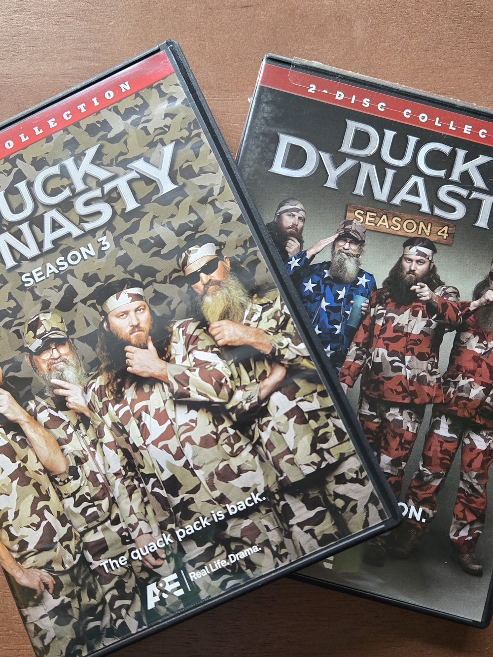 Duck Dynasty Seasons 3 & 4 DVD Set - Camouflage Covers